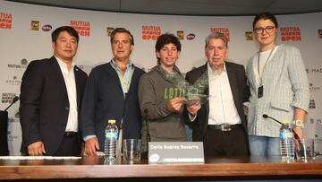 Ecovidrio fabrica los trofeos
con vidrio reciclado en Madrid
