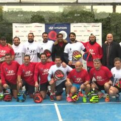 Los veteranos se retan en el 'Desafío Pádel Derbi' de AS