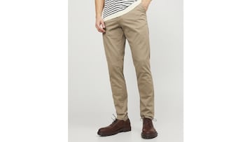 Pantalón chino de Jack & Jones beige para hombre