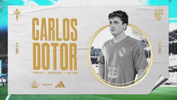 Carlos Dotor, nuevo fichaje del Celta.