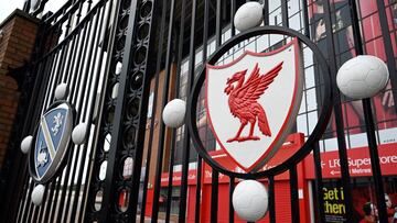 El estadio Anfield.