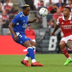 Gabriel Jesús: “No sé por qué Mina empezó a atacarme”