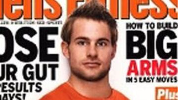 Roddick posa con los "brazos de Nadal"