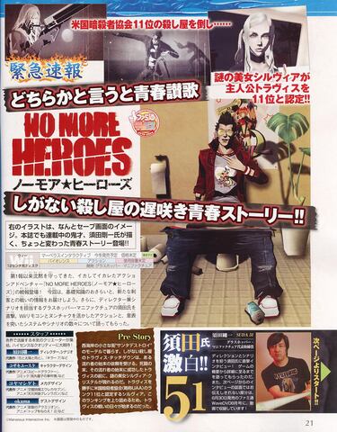 No More Heroes, sin complejos