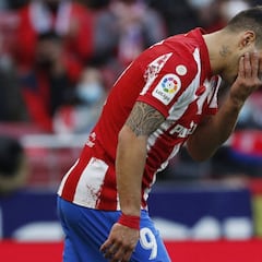 Suárez y Giménez son baja para el partido ante el Villarreal