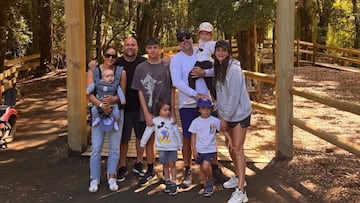 Las vacaciones en Pucón de dos leyendas del deporte: “Familia, amigos y los últimos días del verano”