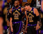 Dupla imparable: LeBron y Doncic lideran el triunfo de los Lakers
