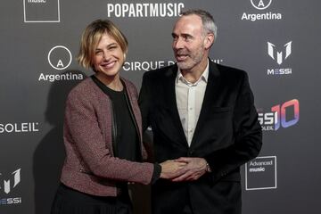 Martina Klein y Alex Corretja