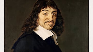 Portrait of René Descartes made by the Dutch painter Frans Hals in 1649