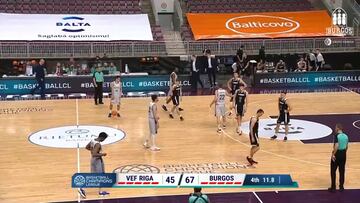 El San Pablo Burgos vuelve a lo más alto tras ganar al Riga