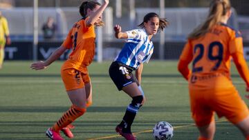 27/01/21 FUTBOL FEMENINO PARTIDO PRIMERA DIVISION IBERDROLA
 RCD Espanyol v Valencia CF
 PUJADAS - BRENDA