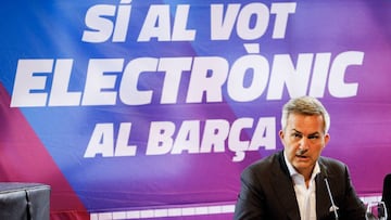 V&iacute;ctor Font, cantidato a las elecciones del Barcelona. 