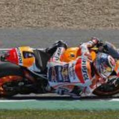 Márquez lidera el test y a Rossi 'se le pegan las sábanas'