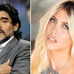 Confirman que Maradona y Wanda Nara tuvieron un affaire