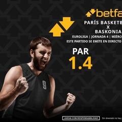 París Basketball vs. Baskonia: horario, dónde ver, pronósticos y clasificación
