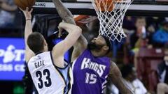Marc sufre a Cousins y los Grizzlies caen en Sacramento