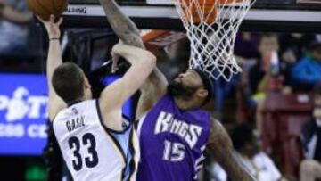 Marc sufre a Cousins y los Grizzlies caen en Sacramento