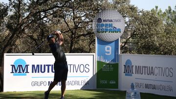 El golfista español Sergio García, durante el Open de España de Golf de 2019.