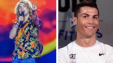 Manel Navarro se burla de Cristiano Ronaldo en un tuit. Foto: Instagram