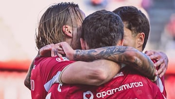 Óscar Gil adelantó al Real Murcia.