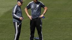 Última sesión de Ancelotti con 19 futbolistas a su disposición