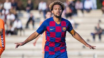 El nacido en Miami disputó el partido contra el Lleida Esportiu, donde encargó de poner el 2-0 al minuto 65 de tiempo corrido.