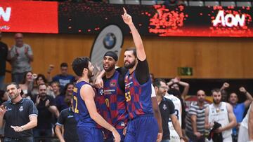 10/10/2019 Nikola Mirotic celebra una canasta en el Barça.
DEPORTES
@FCBBASKET