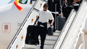 Nico Williams, a su regreso de la Eurocopa.