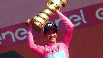 El ecuatoriano estará en el Tour Colombia por segunda vez pero ahora vistiendo el uniforme del Ineos y como campeón reinante del Giro de Italia.