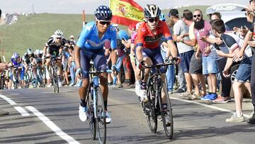 Nairo Quintana, ciclista del Movistar