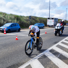 Ricardo Ten también brilla en carretera: oro en contrarreloj