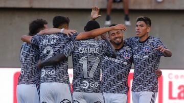 Futbol, Deportes Copiapo vs Colo Colo.
Fecha 1, campeonato Nacional 2023.
El jugador de Colo Colo Fabian Castillo, celebra su gol contra Deportes Copiapo durante el partido por la primera division disputado en el estadio Luis Valenzuela.
Copiapo, Chile.
22/01/2023
Marcelo Hernandez/Photosport
Football, Deportes Copiapo vs Colo Colo.
1st date, 2023 National Championship.
Colo Colo’s player Fabian Castillo, celebrates his goal against Deportes Copiapo during the first division match held at Luis Valenzuela stadium.
Copiapo, Chile.
22/01/2023
Marcelo Hernandez/Photosport