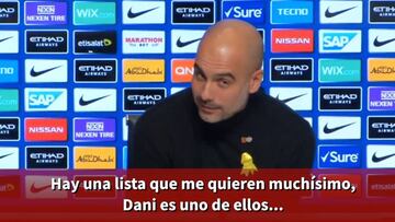 La genial respuesta de Guardiola al elogio de Dani Alves