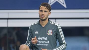 Diego Reyes ya entrenó al parejo con la Selección Mexicana