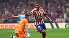 Atlético de Madrid-Celta en imágenes