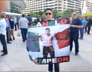 Las imágenes del gran ambiente del Canelo vs Chavez Jr.