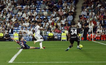 6-0. Vinicius marca el sexto gol y su primer  hat-trick.