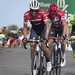 El primer final en alto resucita a Contador y refuerza a Froome