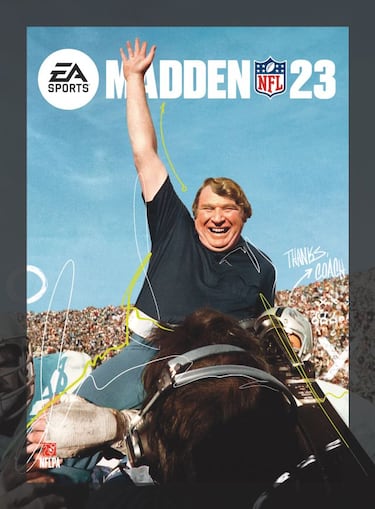 Madden NFL 23: EA SPORTS le rinde tributo al mítico coach de los Raiders con 3 portadas únicas