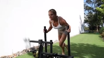 Elsa Pataky detalla el duro entrenamiento al que la está sometiendo Chris Hemsworth