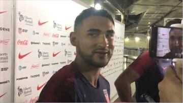 Cristian Roldán: "No quería que dijeran que soy mexicano"