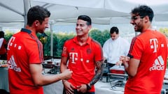 James Rodr&iacute;guez, jugador del Bayern M&uacute;nich