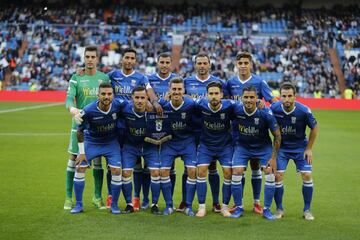 El once inicial del Melilla para el partido contra el Real Madrid.