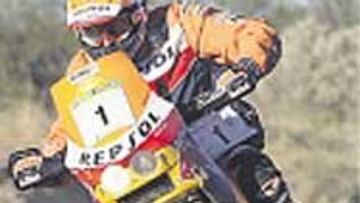 <b>DOMINIO. </b>Marc Coma casi no comete fallos en este rally.