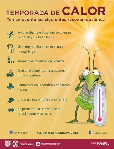 Onda de Calor 2022: Recomendaciones ante altos índices de radiación UV