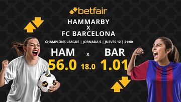 Hammarby Fotboll vs. FC Barcelona: horario, TV, pronósticos, estadísticas y clasificación