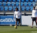 Marcelo vuelve a entrenarse y Cristiano trabaja en solitario