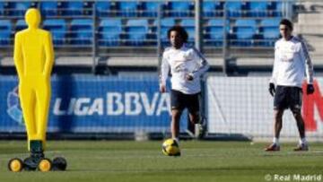 Marcelo vuelve a entrenarse