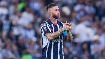 Sergio Ramos of Monterrey during the 10th round match between Monterrey and Santos as part of the Liga BBVA MX, Torneo Clausura 2025 at BBVA Bancomer Stadium, on March 02, 2025 in Monterrey, Nuevo Leon, Mexico.