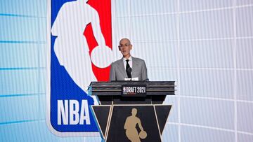 Adam Silver, comisionado de la NBA.